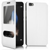 Etui S-View Fonction Support Couleur Blanc pour Huawei Ascend P8 Lite