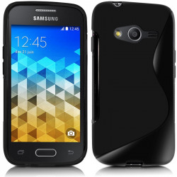 Housse Coque Etui S-Line Couleur Noir pour Samsung Galaxy Trend 2 Lite
