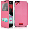 Housse Etui Porte-Carte Support Universel S Couleur Rose Fushia pour Archos 45b Helium 4G