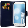 Housse Etui Fonction Support 360° Universel S couleur Bleu pour Yezz Andy 4.5EL LTE