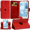 Housse Etui Fonction Support 360° Universel S couleur Rouge pour Yezz Andy 4E