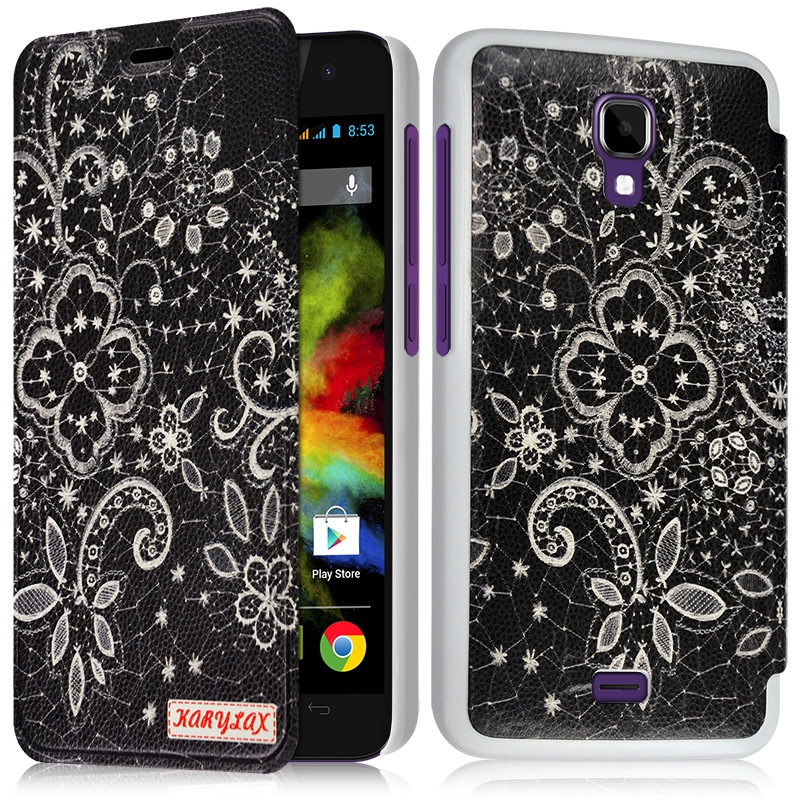 Housse Etui Coque Semi Rigide pour Samsung Galaxy Trend Lite avec Motif SC04 + Film de Protection