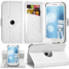 Housse Etui Fonction Support 360° Universel L couleur Blanc pour SFR StarXtrem III