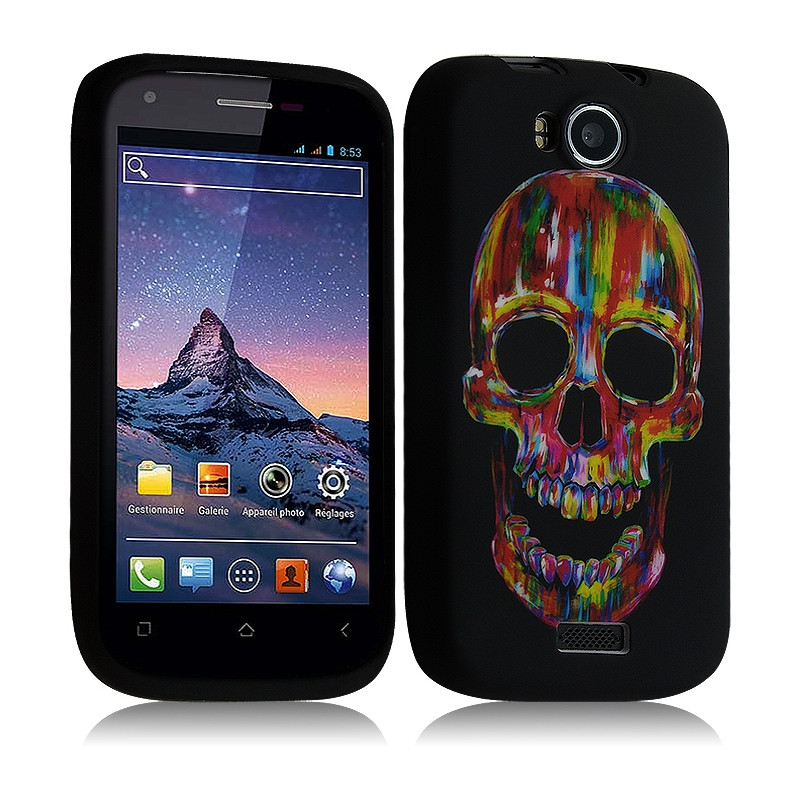 Housse Coque Gel pour Wiko Cink Peax avec motif KJ17