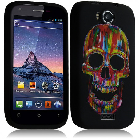 Housse Coque Gel pour Wiko Cink Peax avec motif KJ17