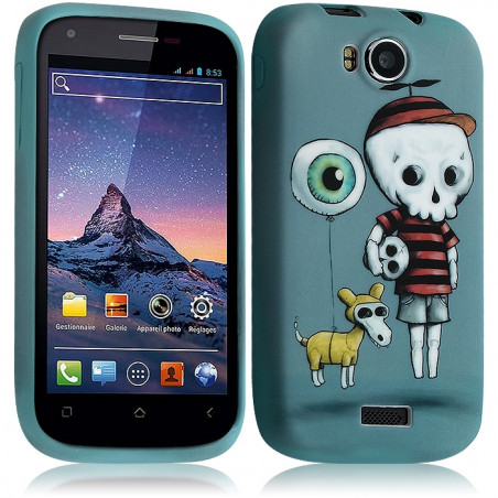 Housse Coque Gel pour Wiko Cink Peax 2 avec motif KJ20