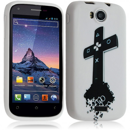 Housse Coque Gel pour Wiko Cink Peax 2 avec motif KJ21