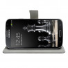 Housse Coque Etui Universel M avec Motif  KJ26b pour Samsung Galaxy S4
