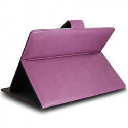 Housse Etui Universel M à Rabat et Support Violet pour Tablette Asus ZenPad S 8.0 Z580C,Fonepad 8 FE380CG