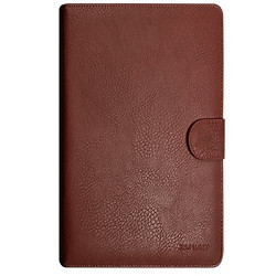 Housse Etui Universel à Rabat Fonction Support Couleur Marron pour Tablette Haier Mini Pad D85 7,85"