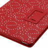 Etui Universel M Diamant Couleur Rouge Tablette Samsung Galaxy Tab A 9,7"