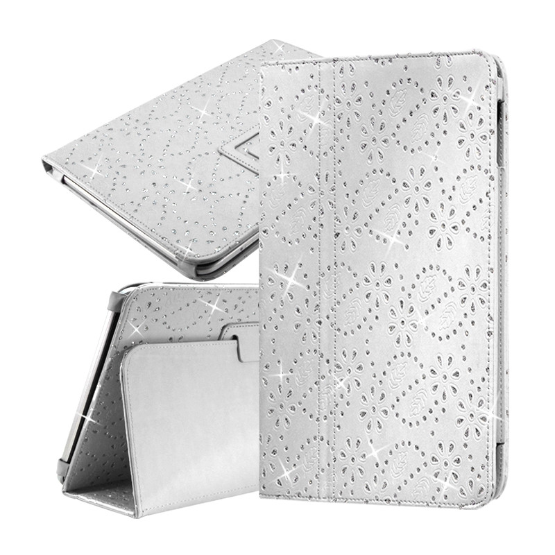 Etui Universel M Diamant Couleur Blanc pour Tablette Archos 97 Platinum HD 
