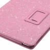 Etui Universel M Diamant Couleur Rose pour Tablette Archos 97 Platinum HD