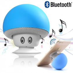 Mini Enceinte Bluetooth Speaker Music couleur bleu pour Smartphone Tablette PC 