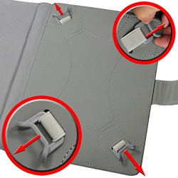 Housse Etui Universel à Rabat Fonction Support avec motif LM20 pour Tablette Haier Pad 781 7,85"