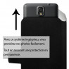 Etui double S-View Universel M Couleur Noir pour smartphone Logicom L-ite 500