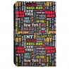 Housse Etui Universel à Rabat Fonction Support avec motif LM20 pour Tablette Fnac Kobo Arc 7"