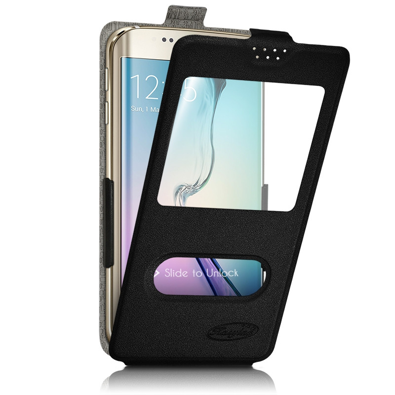 Etui S-View à clapet Universel S Couleur Noir pour Samsung Galaxy A3