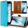 Housse Etui Support 360 degrés Universel M couleur Bleu Clair pour ZTE Blade Apex 3