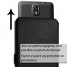 Etui S-View Universel S Couleur Noir pour smartphone Yezz Billy 4