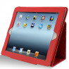 Housse coque etui pour Apple iPad 2 Style Diamant Couleur Rouge