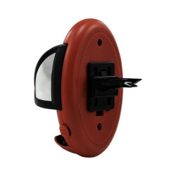 Support Auto Voiture Style Toile Rouge 2en1 sur Grille d'aération et Pare-brise pour Sony Xperia Sp