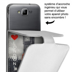 Etui Clapet avec motif ZA05 Universel S pour Archos 50c Platinum