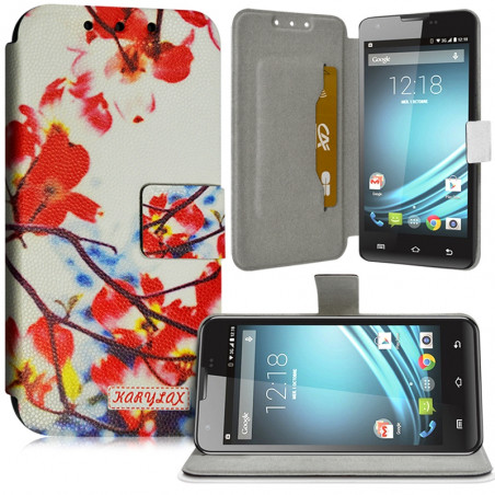 Etui Universel XL Motif KJ12 pour Huawei Honor 5x