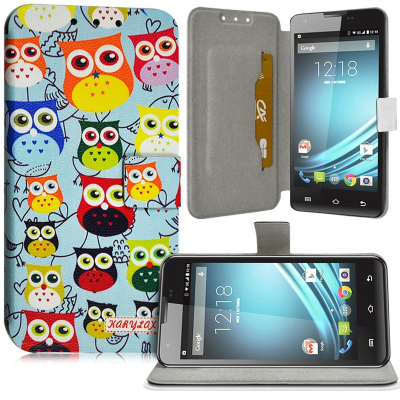 Etui Universel XL Motif KJ23 pour Huawei Honor 5x