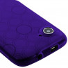 Housse Coque Semi Rigide Couleur Violet Translucide pour Wiko Cink Slim + Chargeur Auto