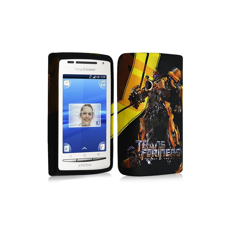 housse étui coque en gel pour Sony Ericsson Xperia X8 avec motifs