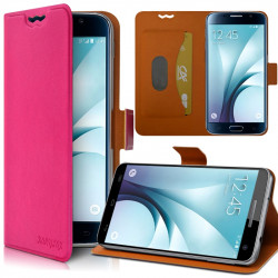 Housse Etui Support 360 degrés Universel S couleur Rose Fushia pour Samsung Galaxy Trend 2 Lite