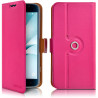 Housse Etui Support 360 degrés Universel S couleur Rose Fushia pour Yezz Andy A4EI2