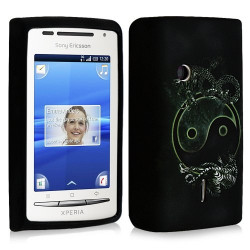 housse étui coque en gel pour Sony Ericsson Xperia X8 avec motifs