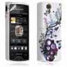 Housse coque etui gel pour Sony Ericsson Xperia Ray avec motifs + Film