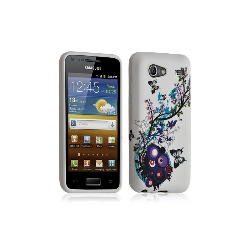 Housse coque étui gel pour Samsung Galaxy S Advance i9070 motif HF01