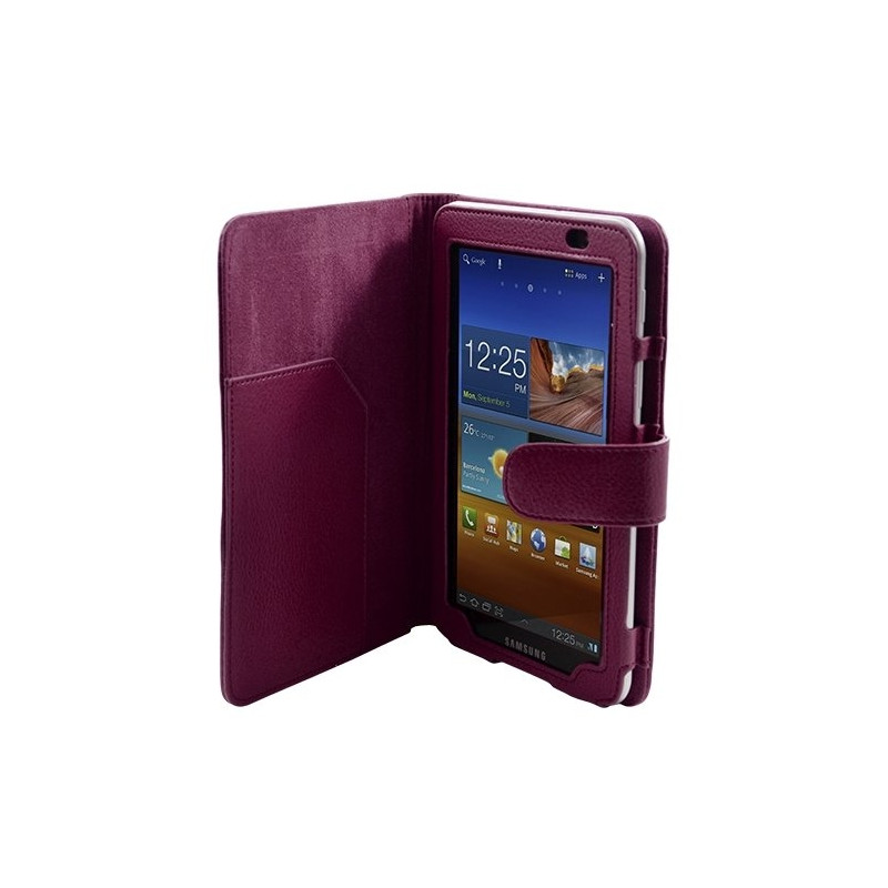 Housse coque étui pour Samsung Galaxy Tab 7 Plus P6200 couleur Rose Fushia