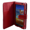 Housse coque étui pour Samsung Galaxy Tab 7 Plus P6200 couleur Rouge