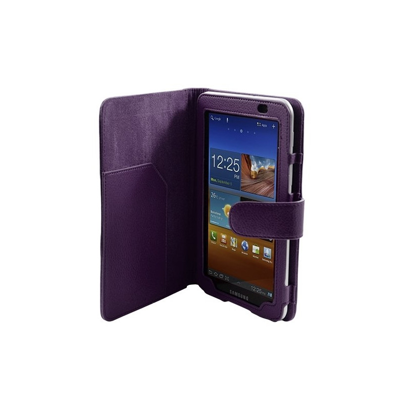 Housse coque étui pour Samsung Galaxy Tab 7 Plus P6200 couleur Violet