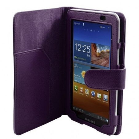 Housse coque étui pour Samsung Galaxy Tab 7 Plus P6200 couleur Violet