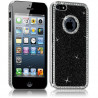 Housse Etui Coque Rigide pour Apple iPhone SE Style Paillette aux Diamants Couleur 