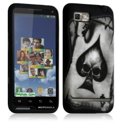 Housse coque étui gel pour Motorola Motoluxe XT 615 motif HF11