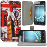 Etui Universel XL Motif ZA03 pour Alcatel Pop 4s