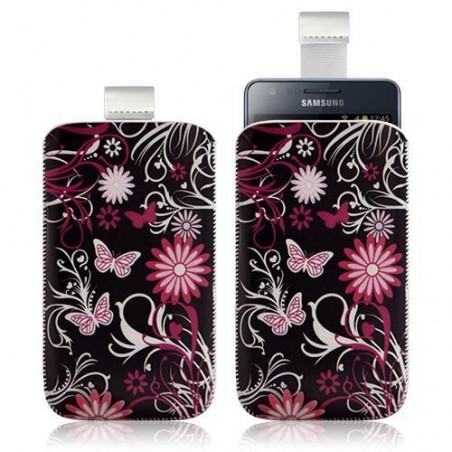 Housse Coque Étui Pochette pour Samsung Galaxy S2 Plus i9105 avec motif HF13