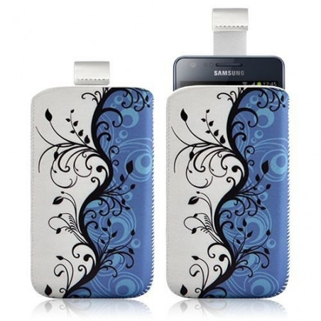 Housse Coque Étui Pochette pour Samsung Galaxy S2 Plus i9105 avec motif HF25