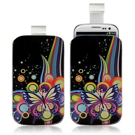 Housse Coque Étui Pochette pour Samsung Galaxy S3 i9300 avec motif HF05