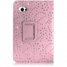 Housse coque etui pour Samsung Tab 7.0 Style Diamant Couleur Rose Pâle