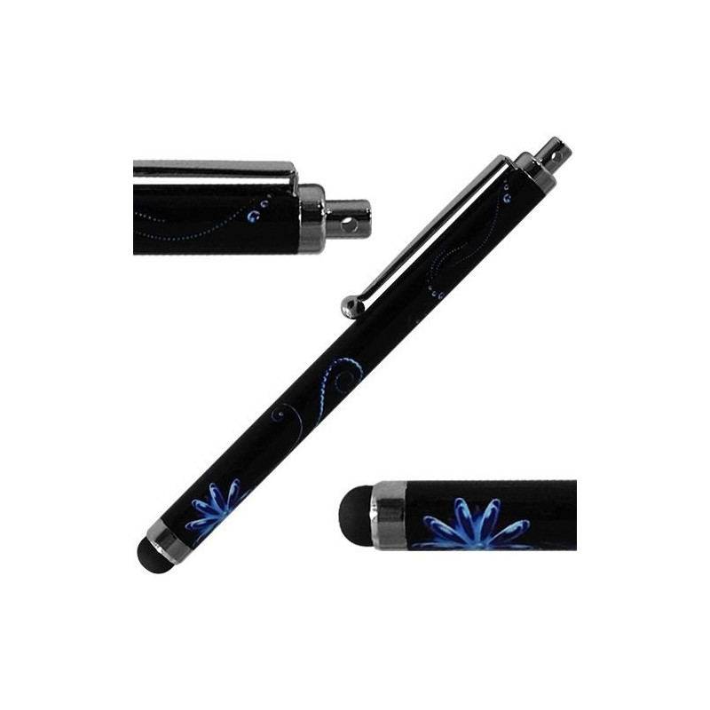 Stylet Universel pour Ecran Tactile et Capacitif avec Motif HF15 pour Samsung : Star 2 Duos C6712 / Google Nexus S I9020