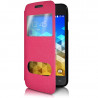 Housse Etui Porte-Carte Support Universel S Couleur Rose Fushia pour Archos 45b Helium 4G