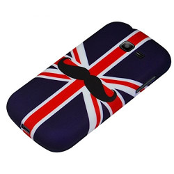 Coque Housse Etui à rabat latéral et porte-carte pour Samsung Galaxy Trend Lite (s7390) avec motif KJ03B + Film de Protection